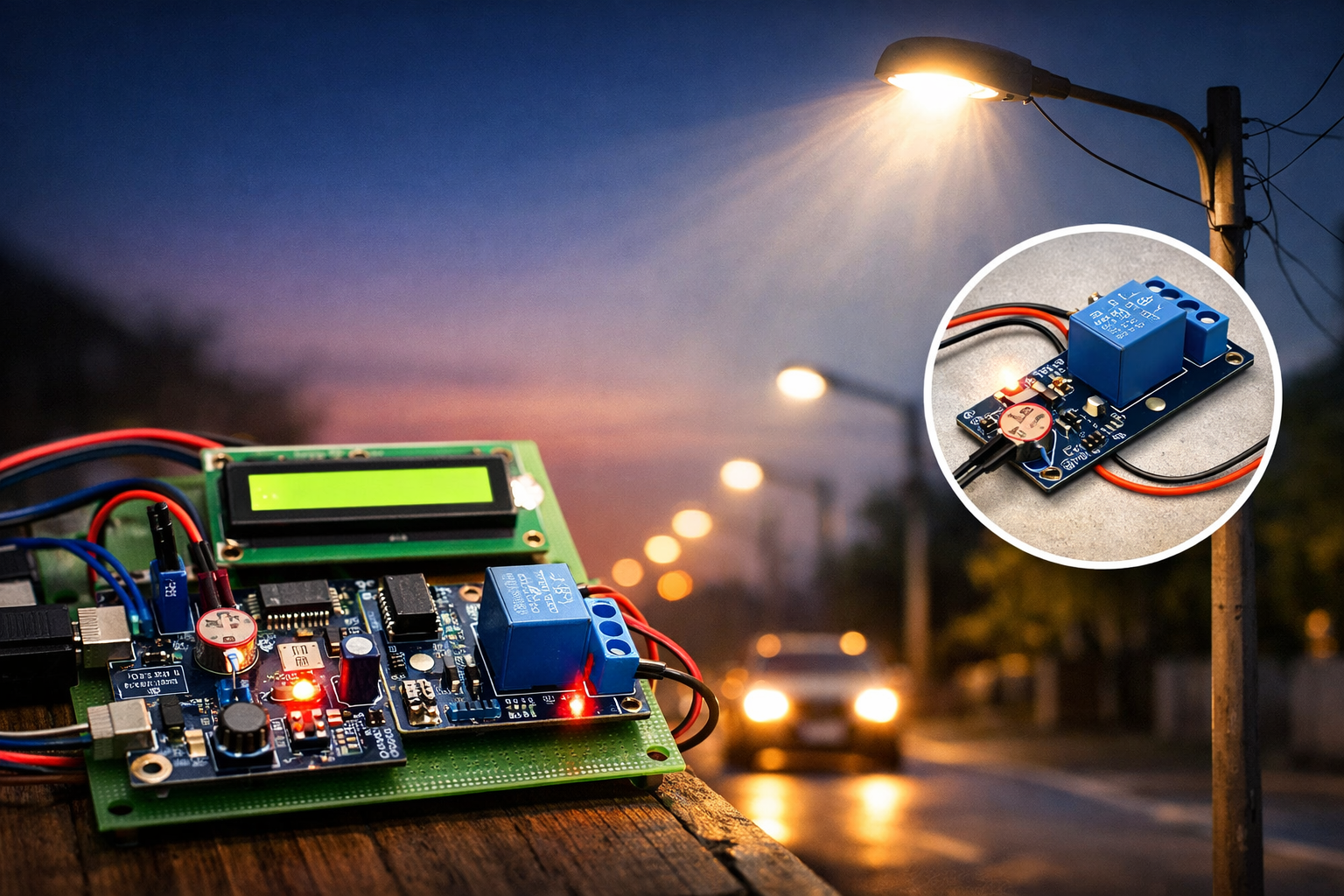 Automatic Street Light Project