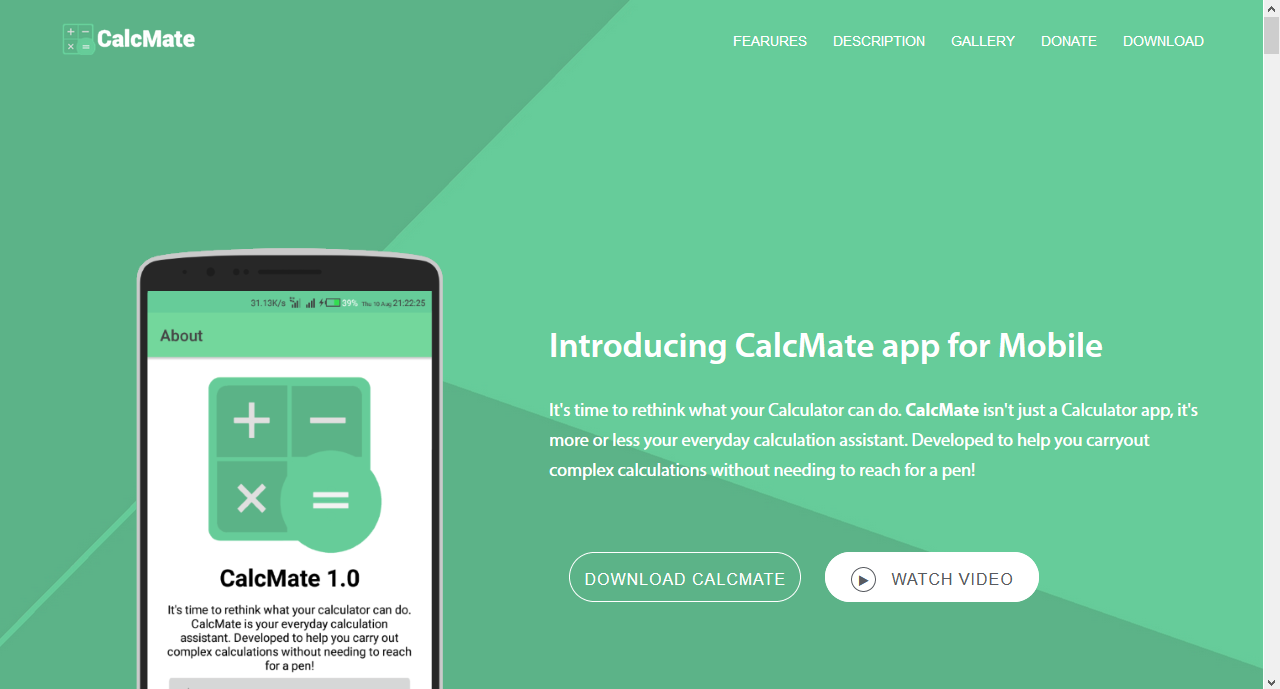 CalcMate-WEB