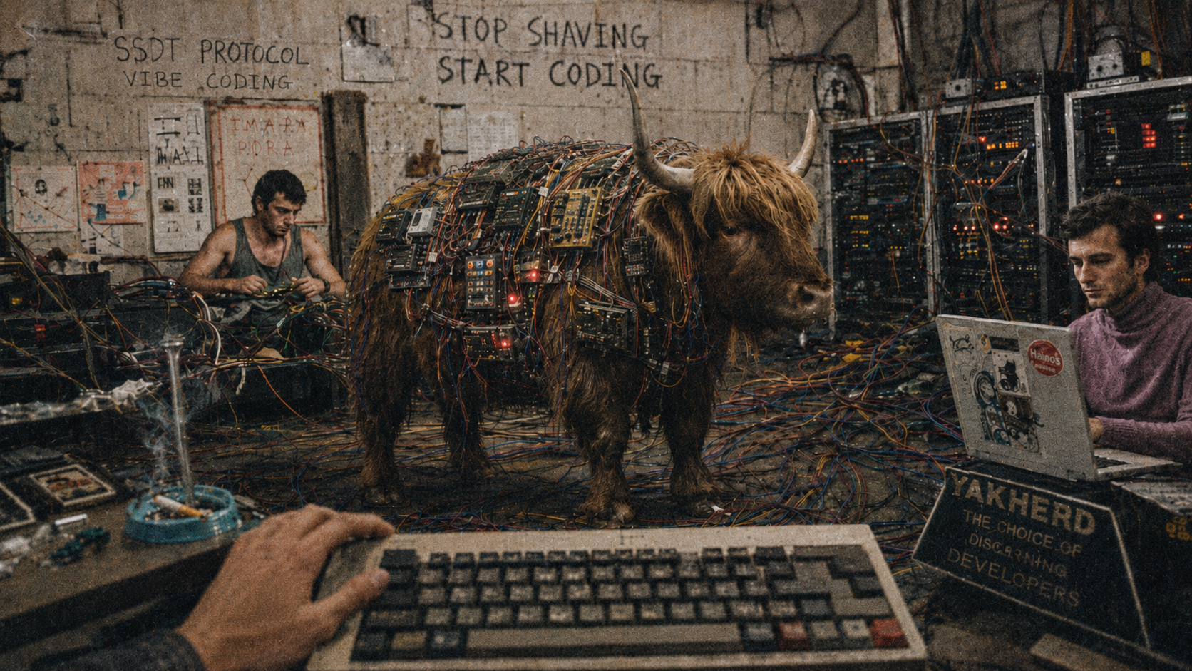 Yakherd: stop shaving, start coding