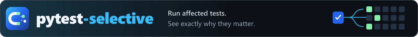 pytest-selective: Run affected Python tests. See why they matter.