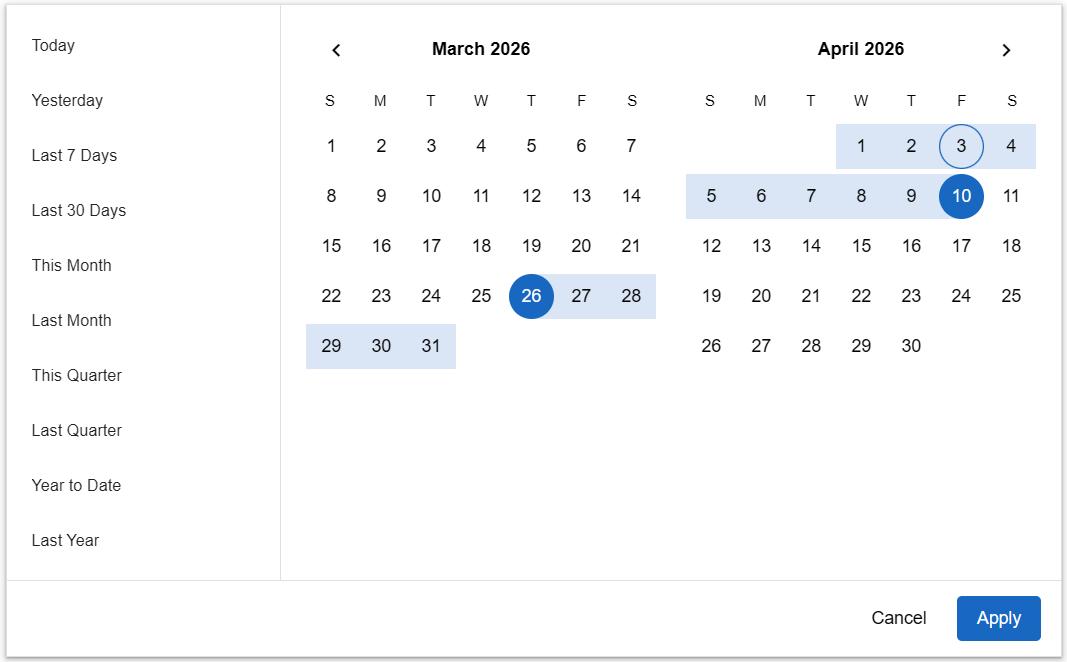 Advanced Date Input