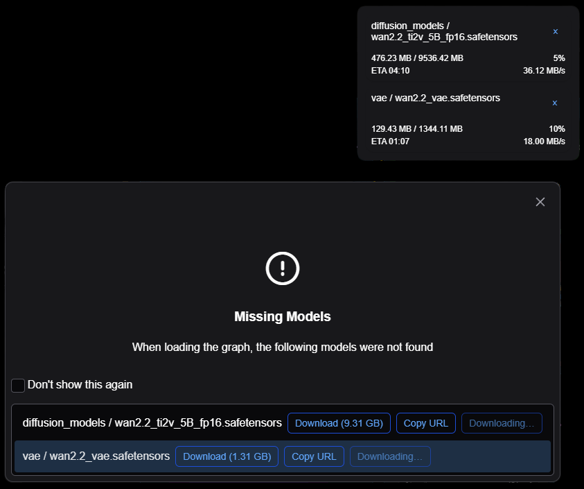 Downloading