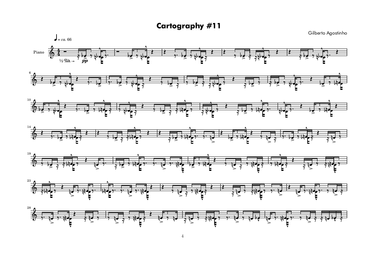 score Cartography 11