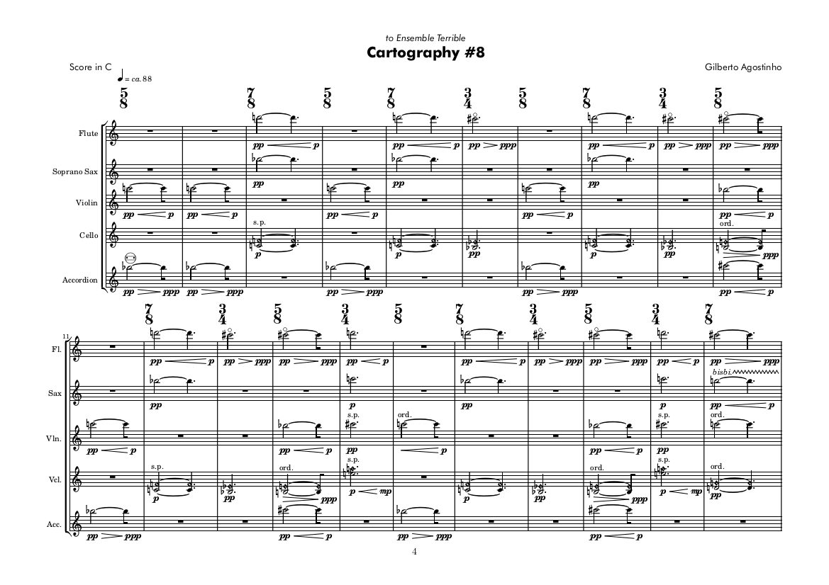score Cartography 8