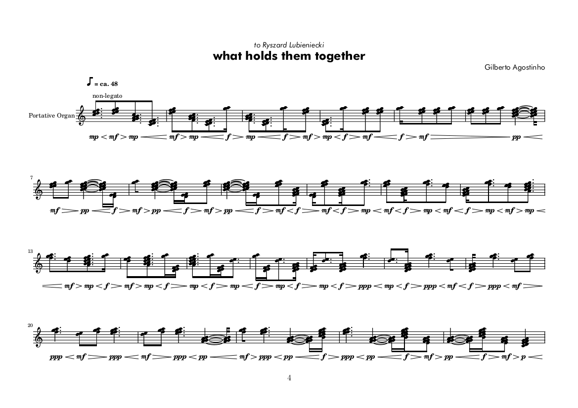 score what holds them together