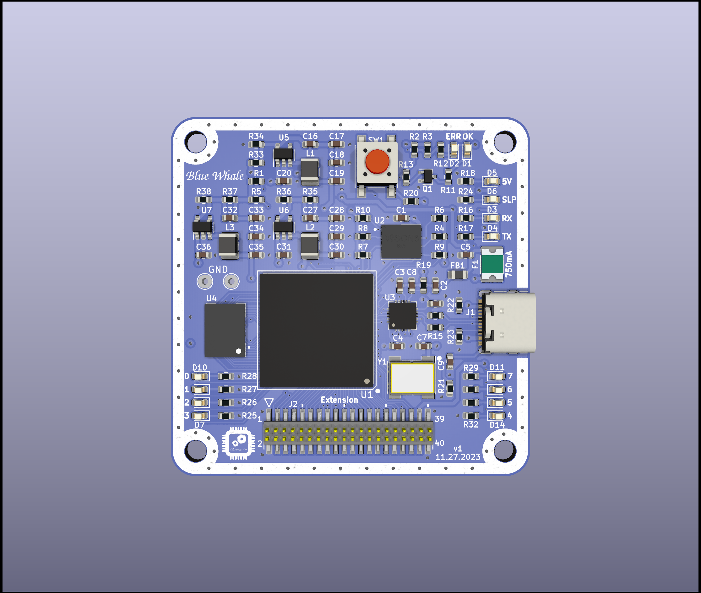 ECP5 BGA381 RISCV, from the project README