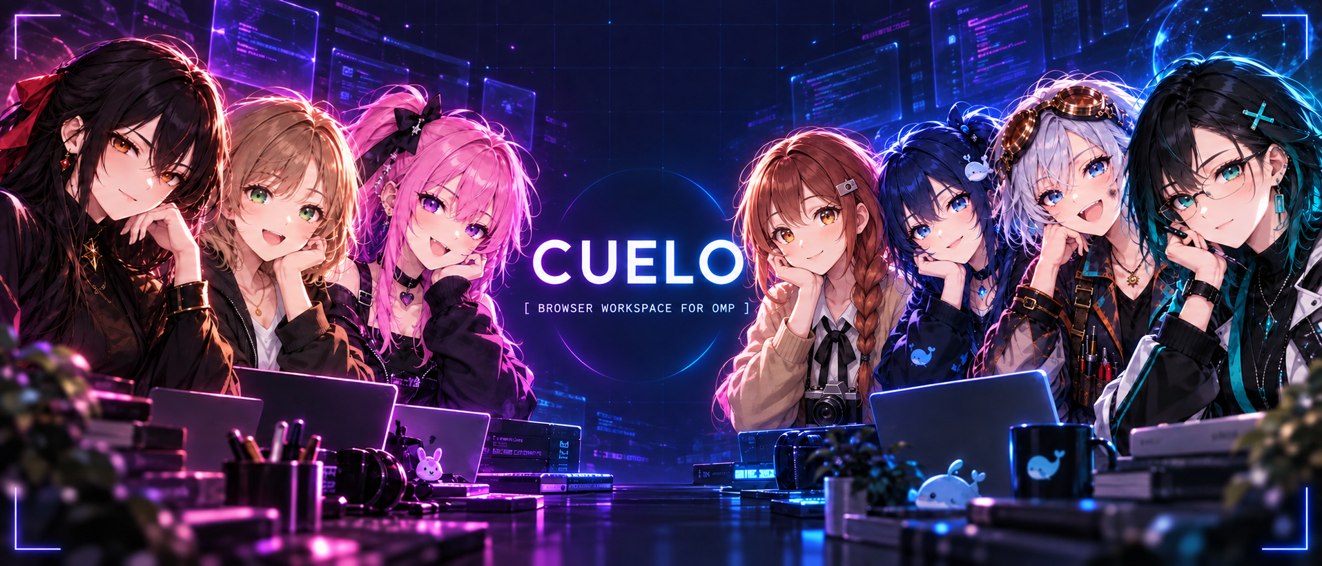 CUELO — AI coding agent workspace and harness for omp