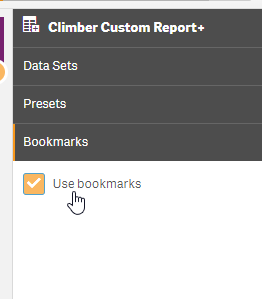 Enable Bookmarks