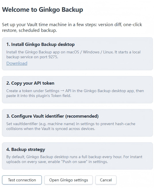 Setup guide