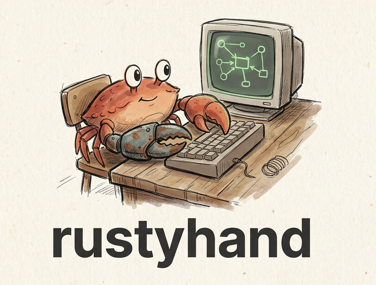 RustyHand Logo