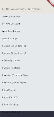 Horizontal Random Finish