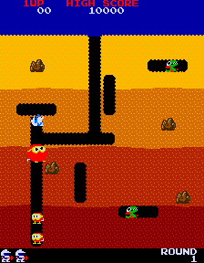 Digdug screenshot