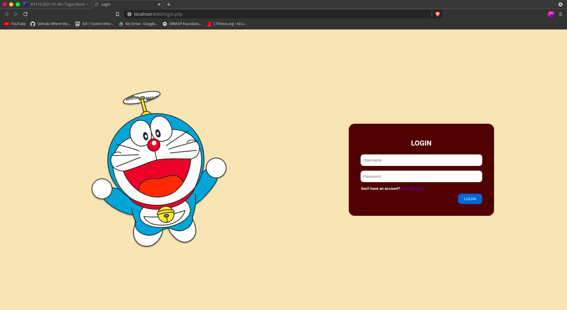 Login Page