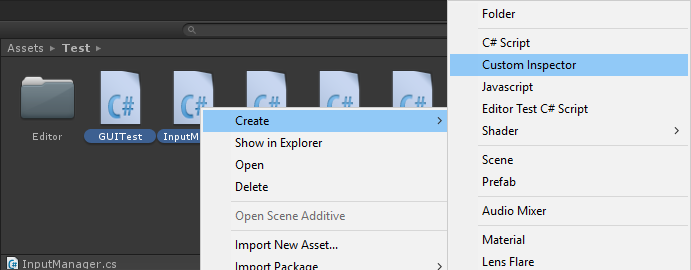 Editor extension that adds a tool to automagically generate boilerplate ...