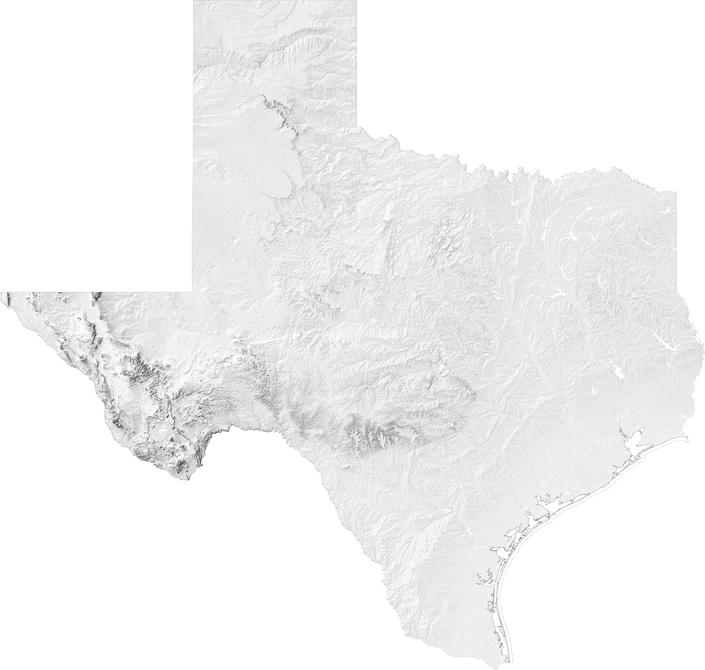 Texas map · GitHub