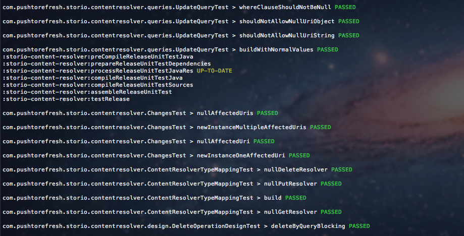 Android Unit tests logging configuration · GitHub