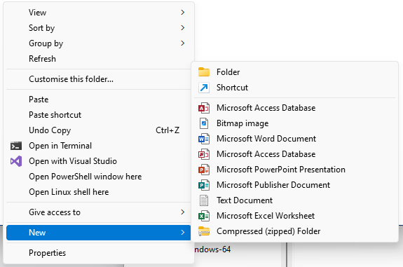 Improve visibility of Win11 22H2 context menu · GitHub