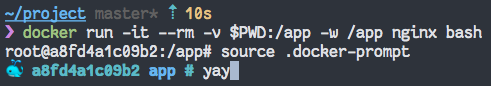 How to get a fancier bash prompt PS1 inside a docker container #docker ...