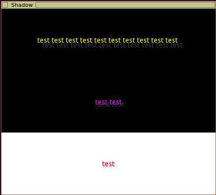 TextShadow example · GitHub