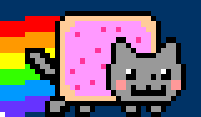 Nyan cat in bash shell. · GitHub