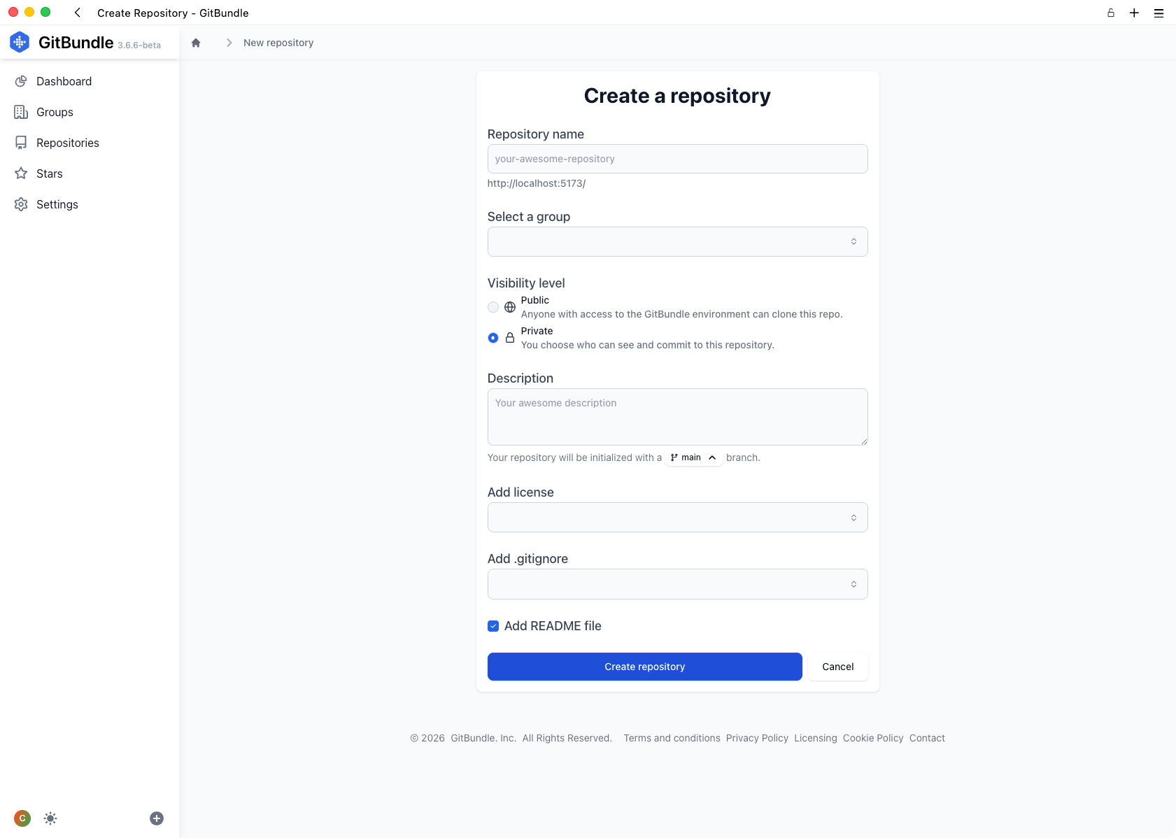 Create Repository