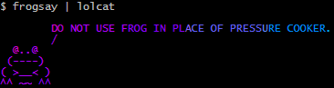 frogsay | lolcat