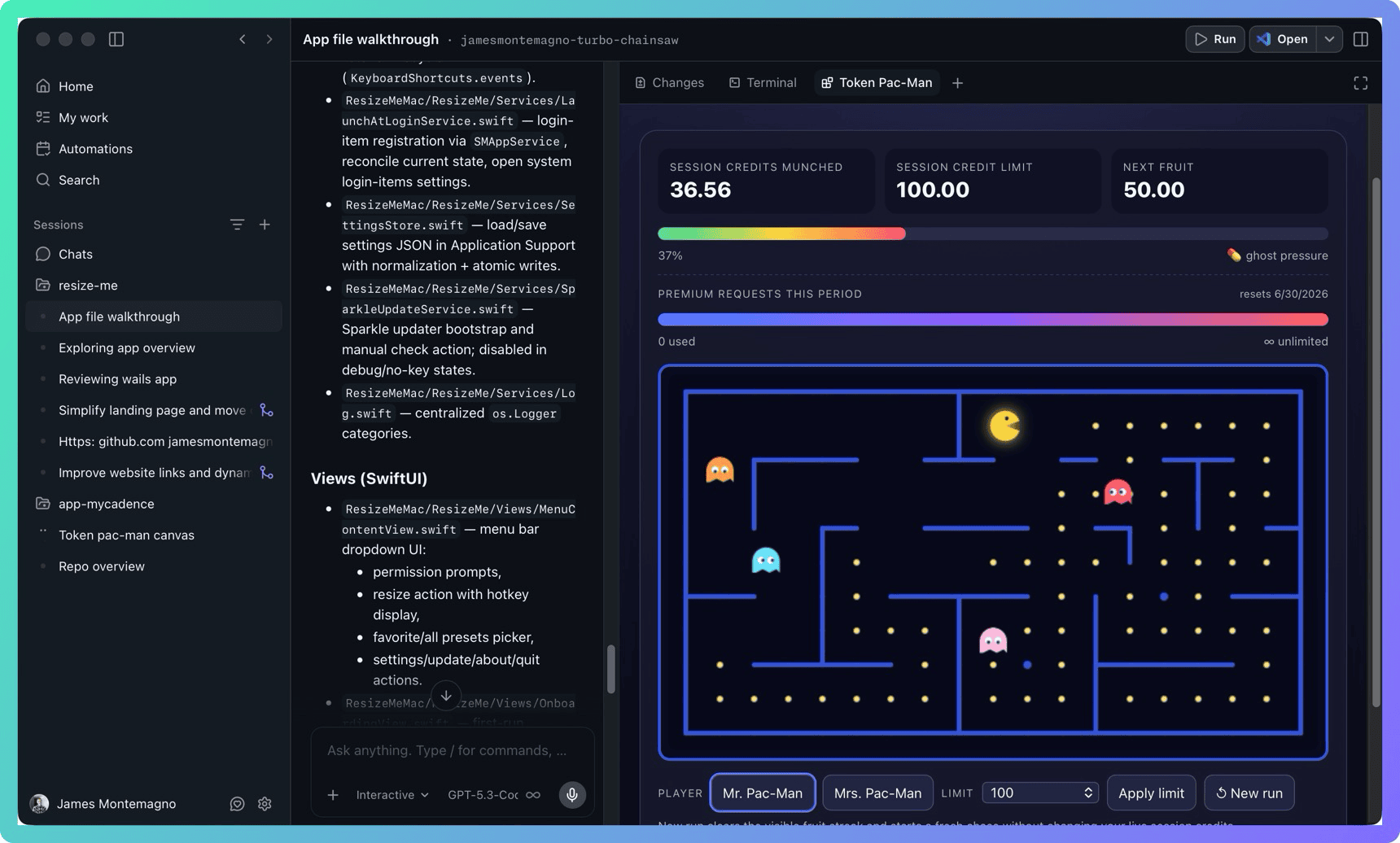Token Pac-Man preview