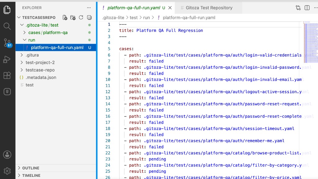 Run YAML file