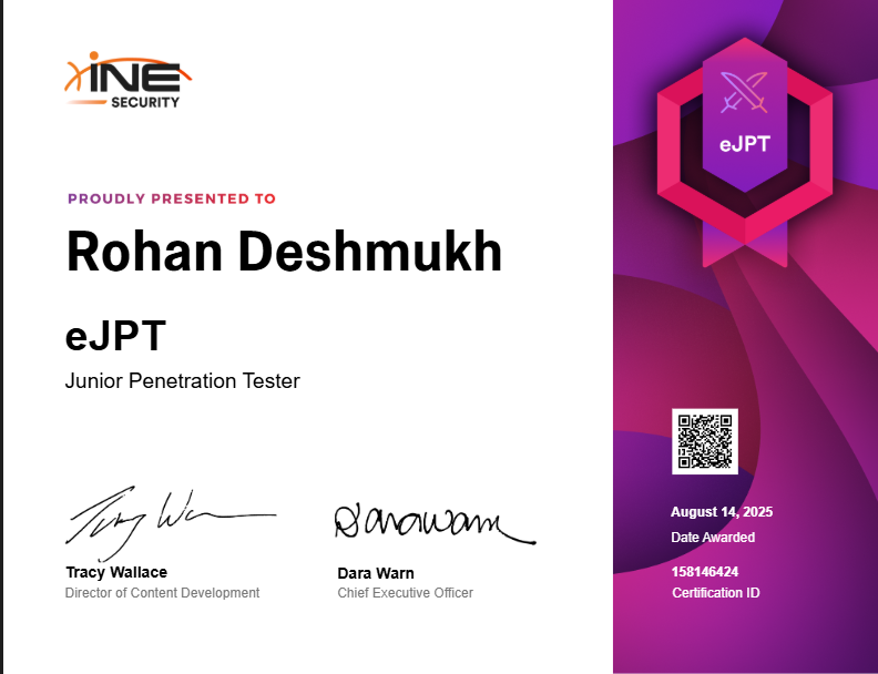 eJPT Certification