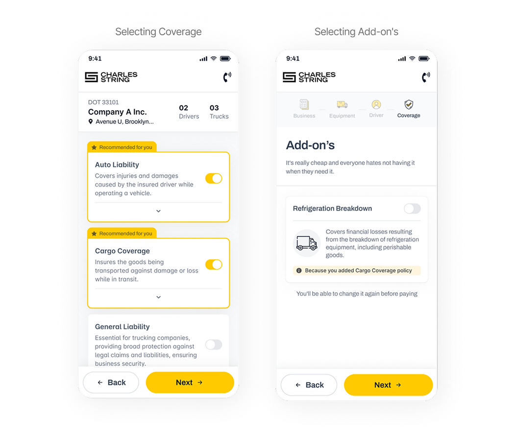 Plain language clarity screens