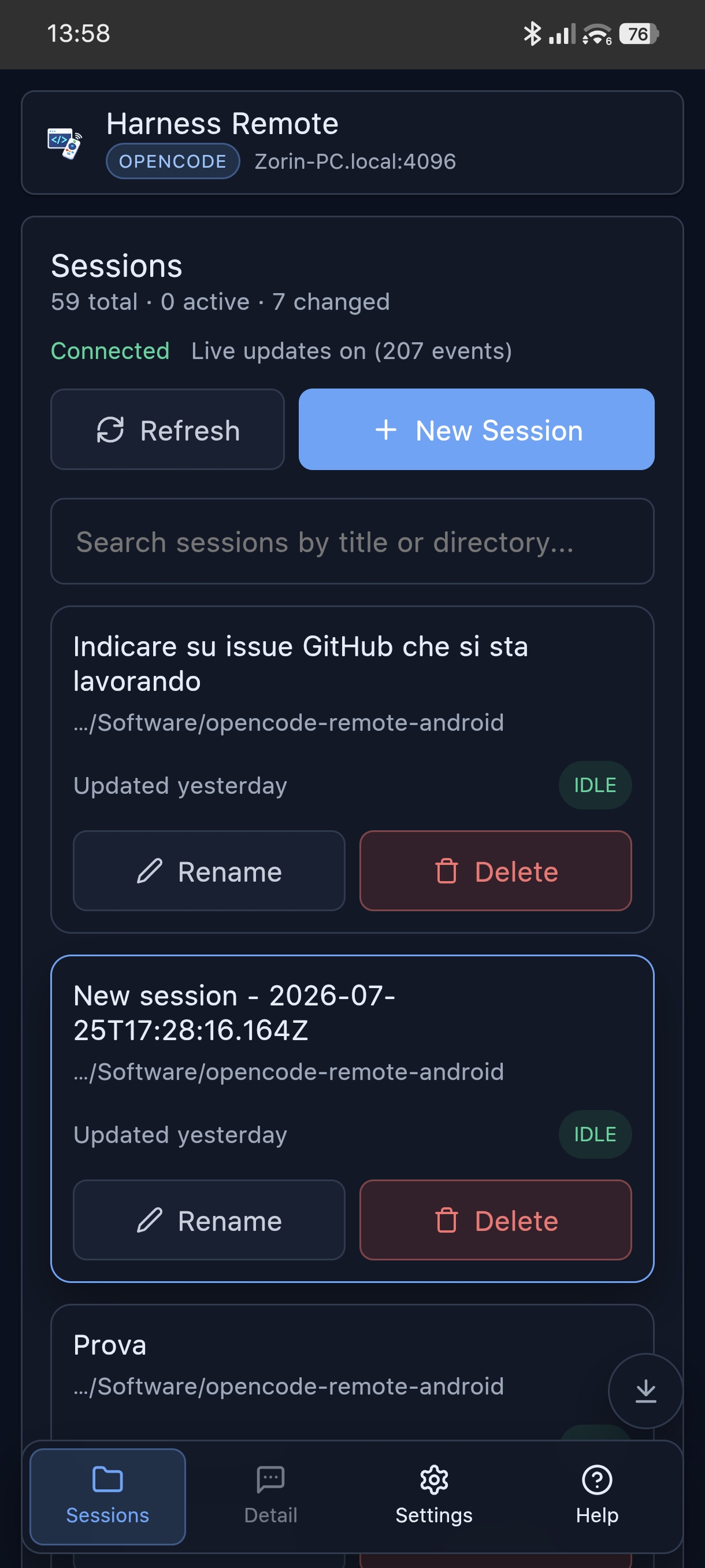 giuliastro/harness-remote cover