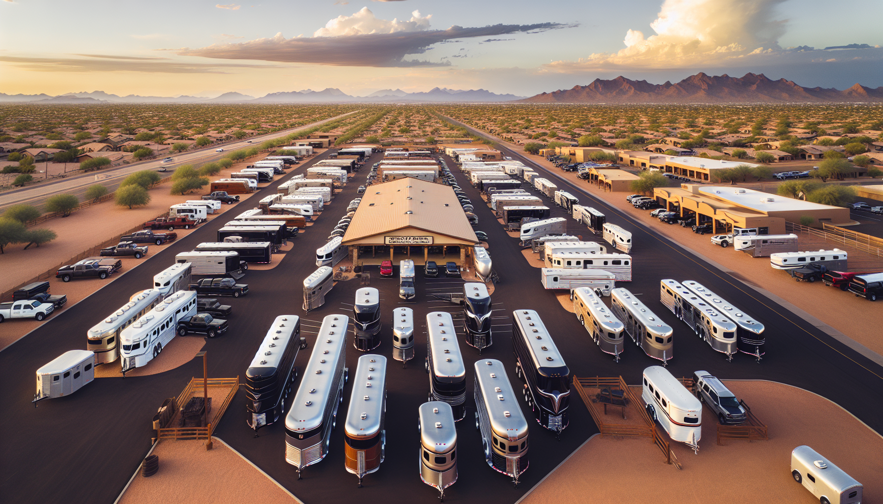 Horse trailer dealers and inventory in Scottsdale and Mesa, AZ