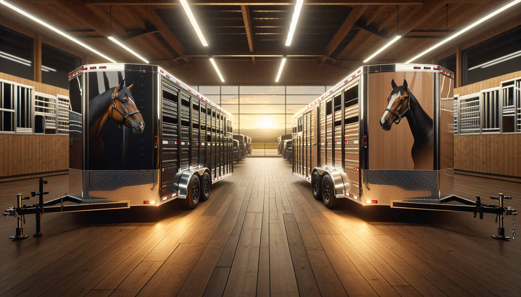 Bison vs Lakota horse trailer - expert buying guide for horse trailer shoppers