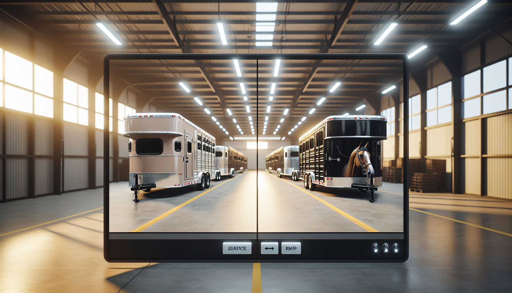 Featherlite vs Trails West horse trailer - expert buying guide for horse trailer shoppers