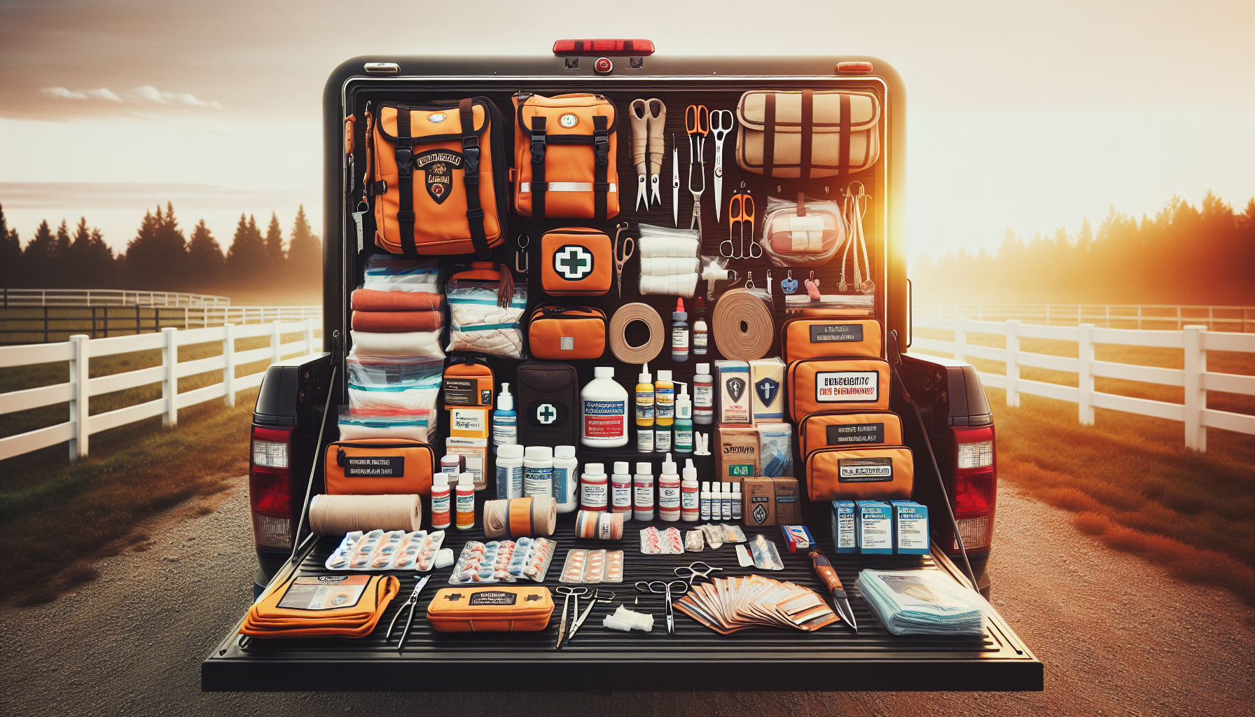 horse trailer emergency kit - step-by-step guide for horse owners