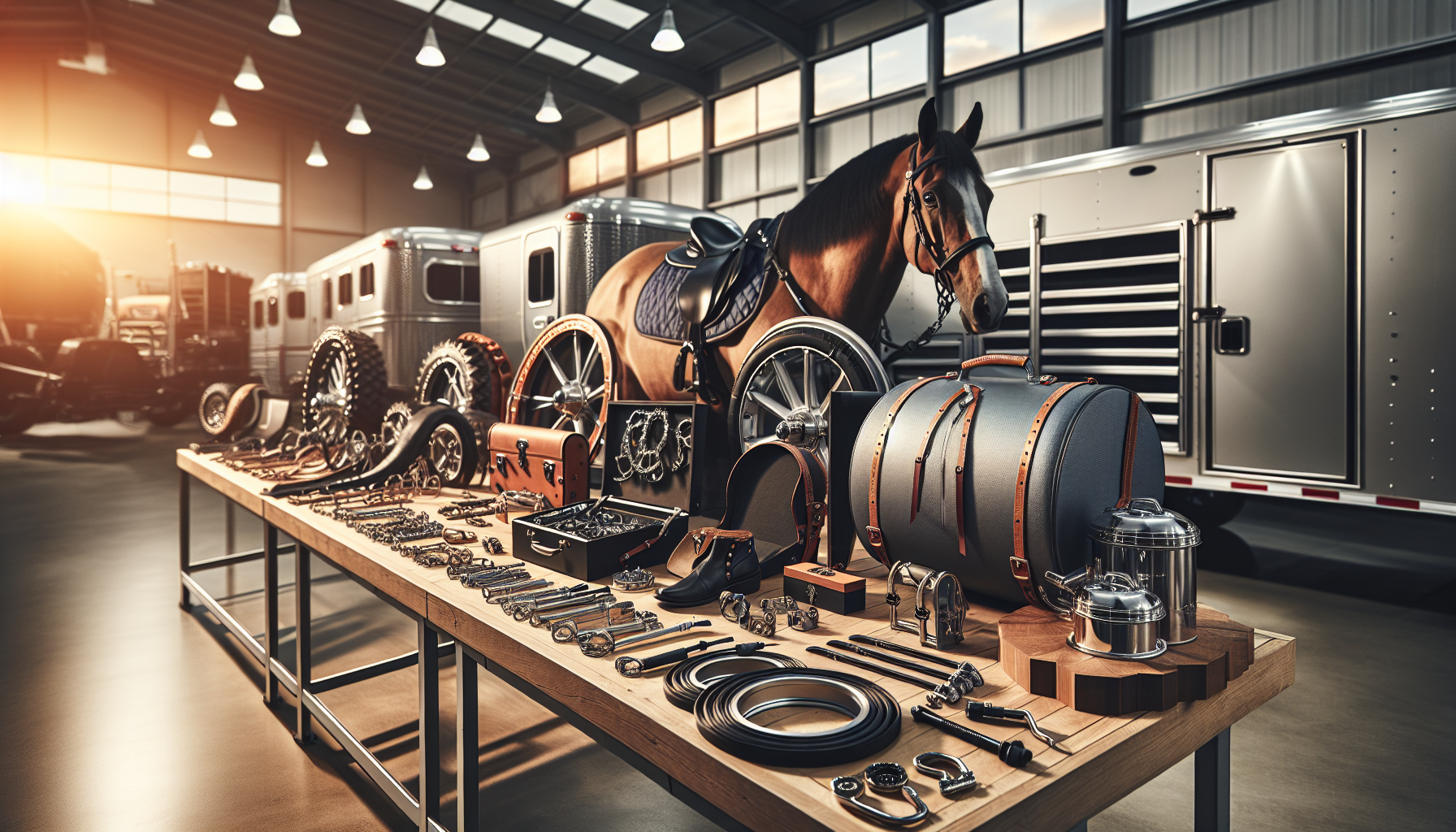 horse trailer LED lights - essential horse trailer equipment and accessories