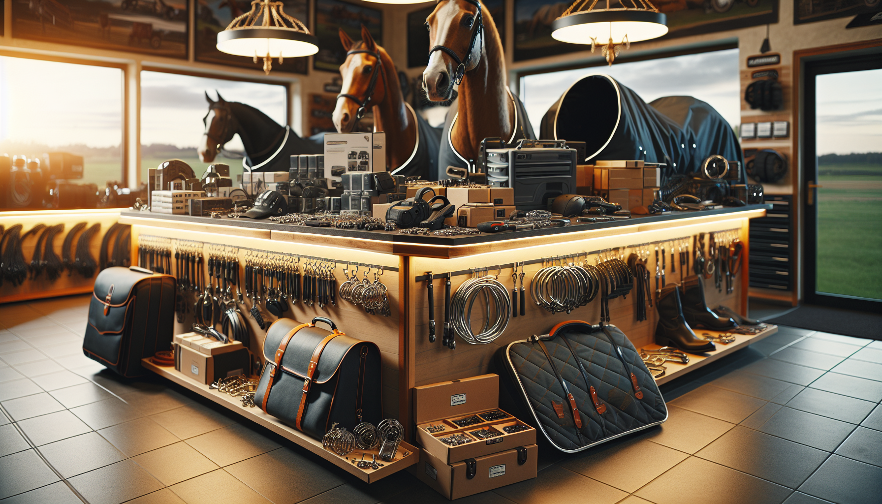 horse trailer tie systems - essential horse trailer equipment and accessories