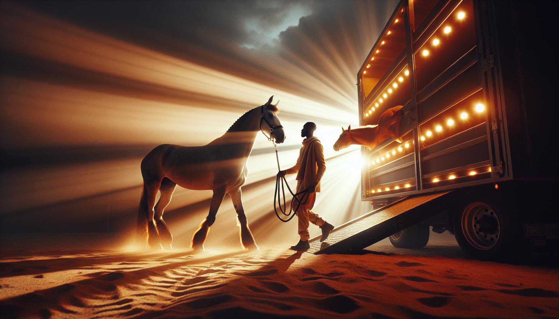 how to train a horse to load - step-by-step guide for horse owners