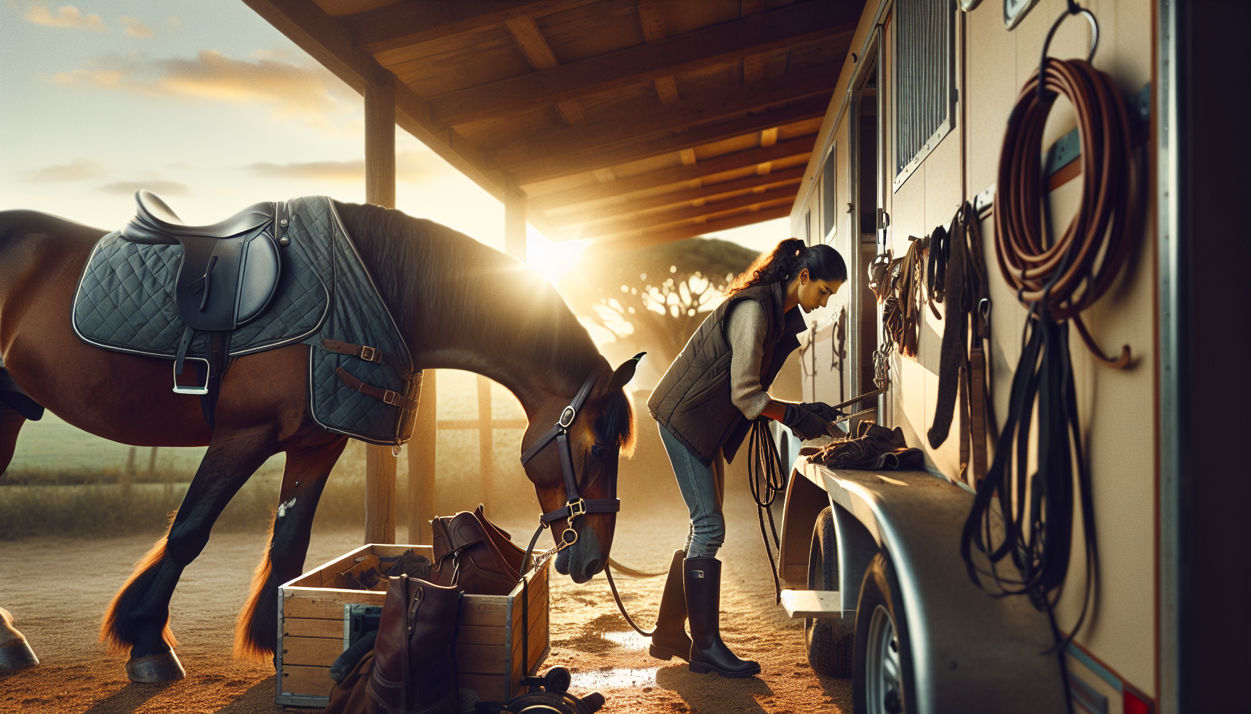 overnight stops horse trailer - step-by-step guide for horse owners