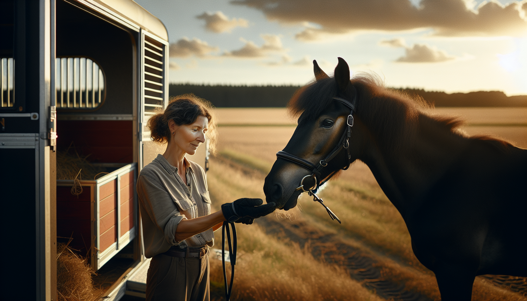 horse trailer anxiety - step-by-step guide for horse owners