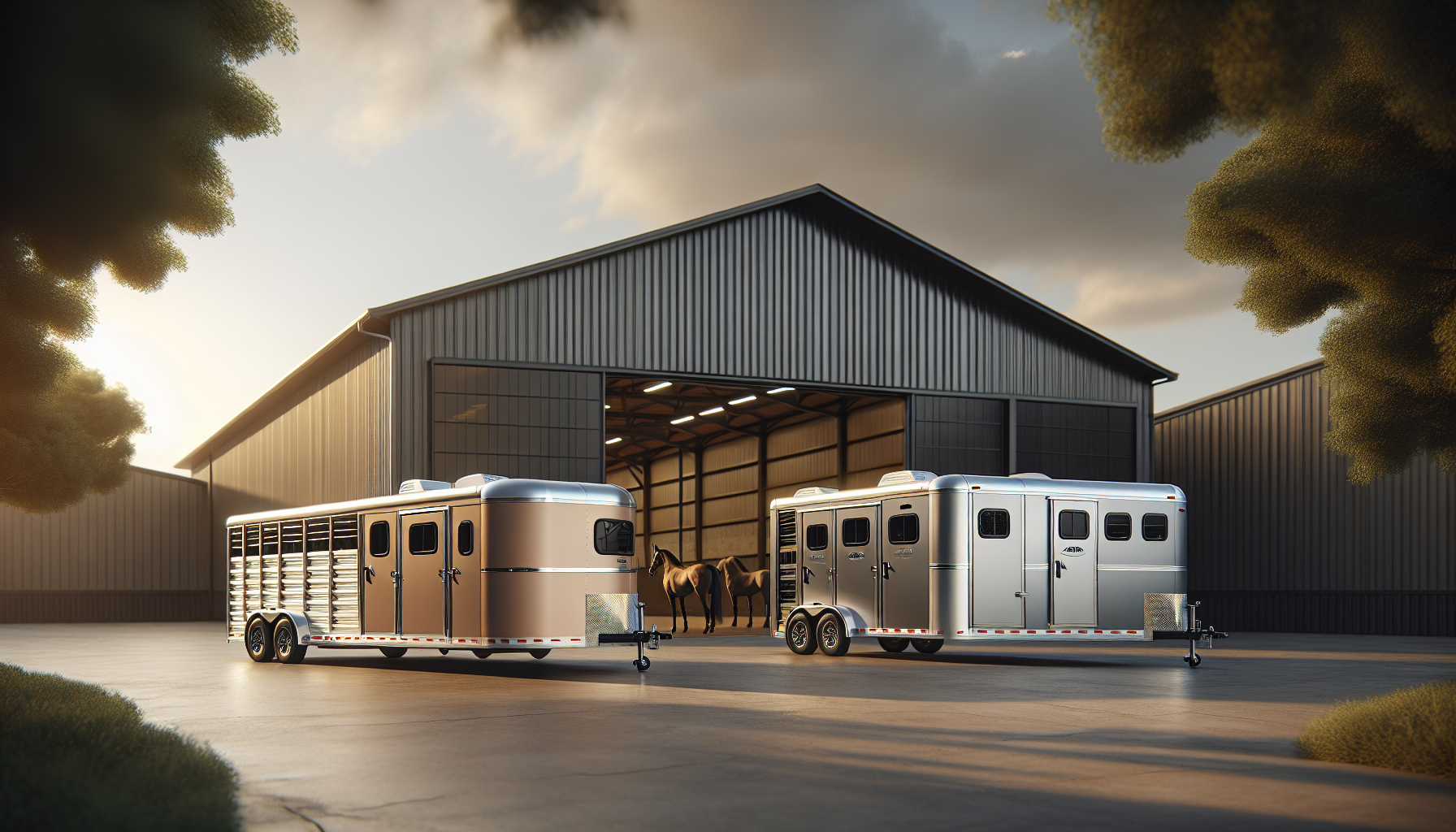 stock trailer vs horse trailer - expert buying guide for horse trailer shoppers