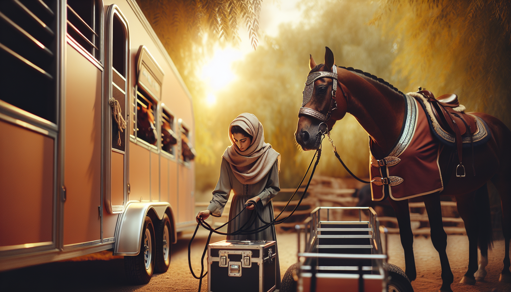 trailering to horse show - step-by-step guide for horse owners