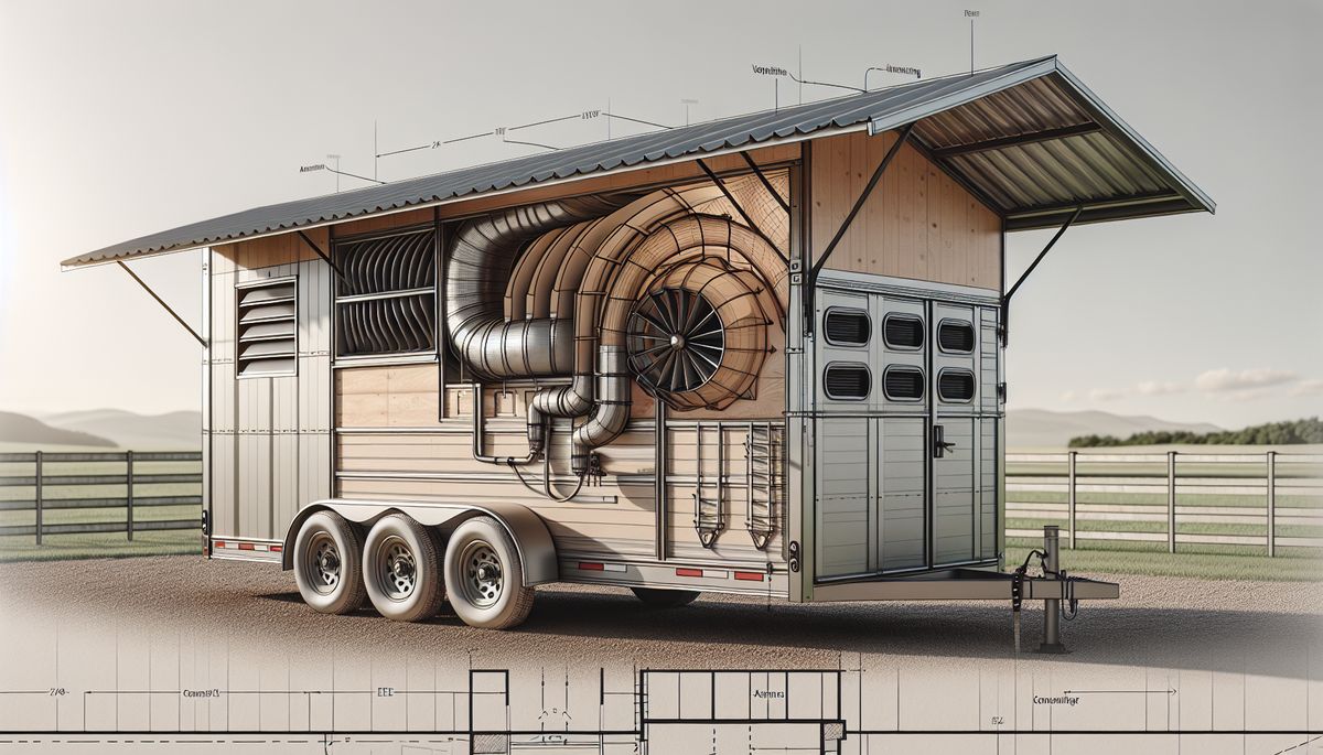 horse trailer scams fake listings - Horse trailer ventilation system and airflow design