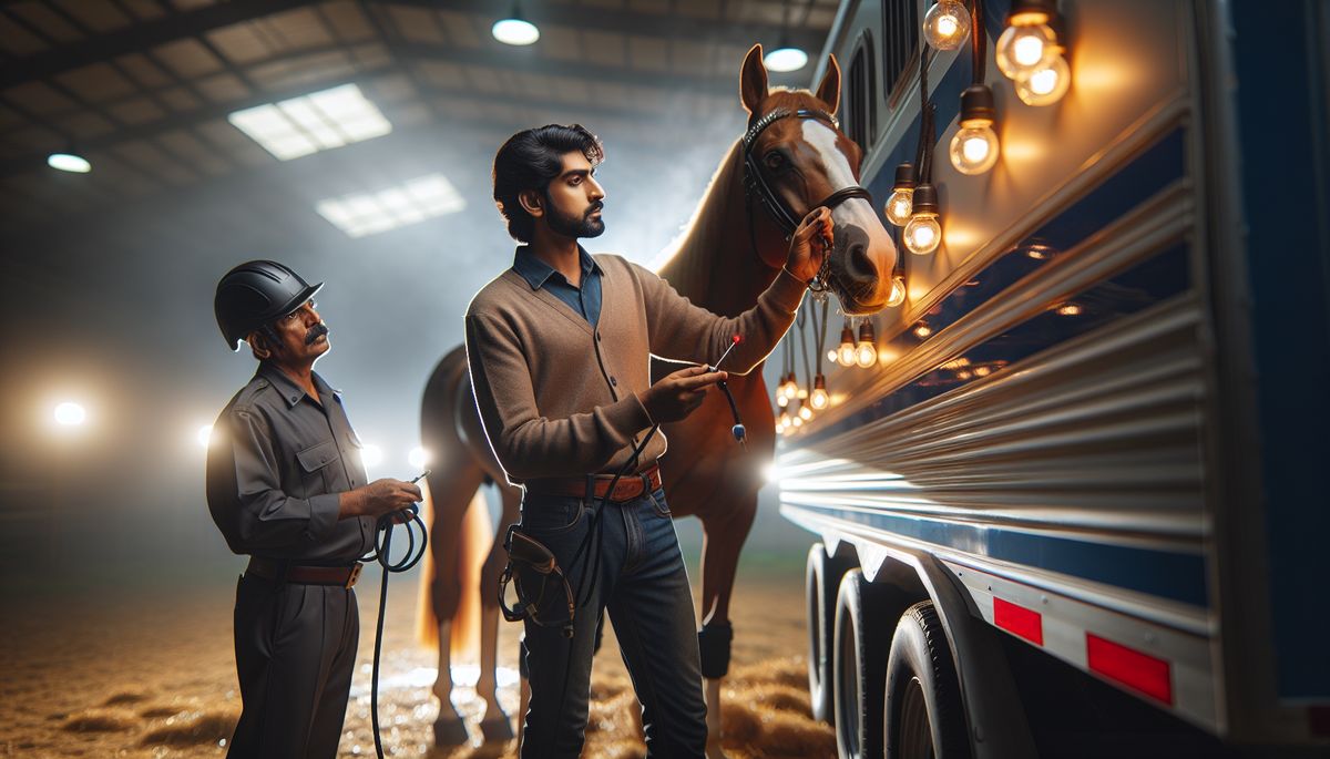 horse trailer laws by state - Pre-trip horse trailer safety inspection routine