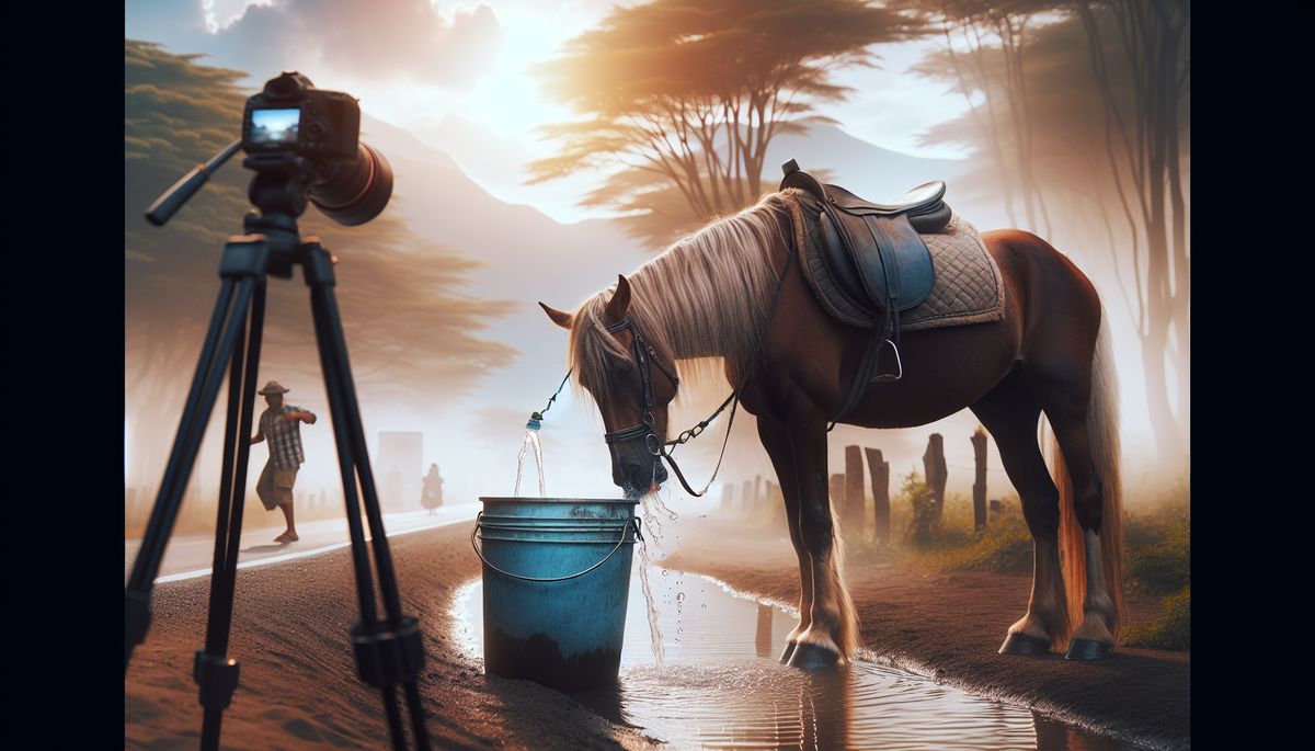 horse trailer GPS route planning app - Hydrating your horse during long-distance trailer travel