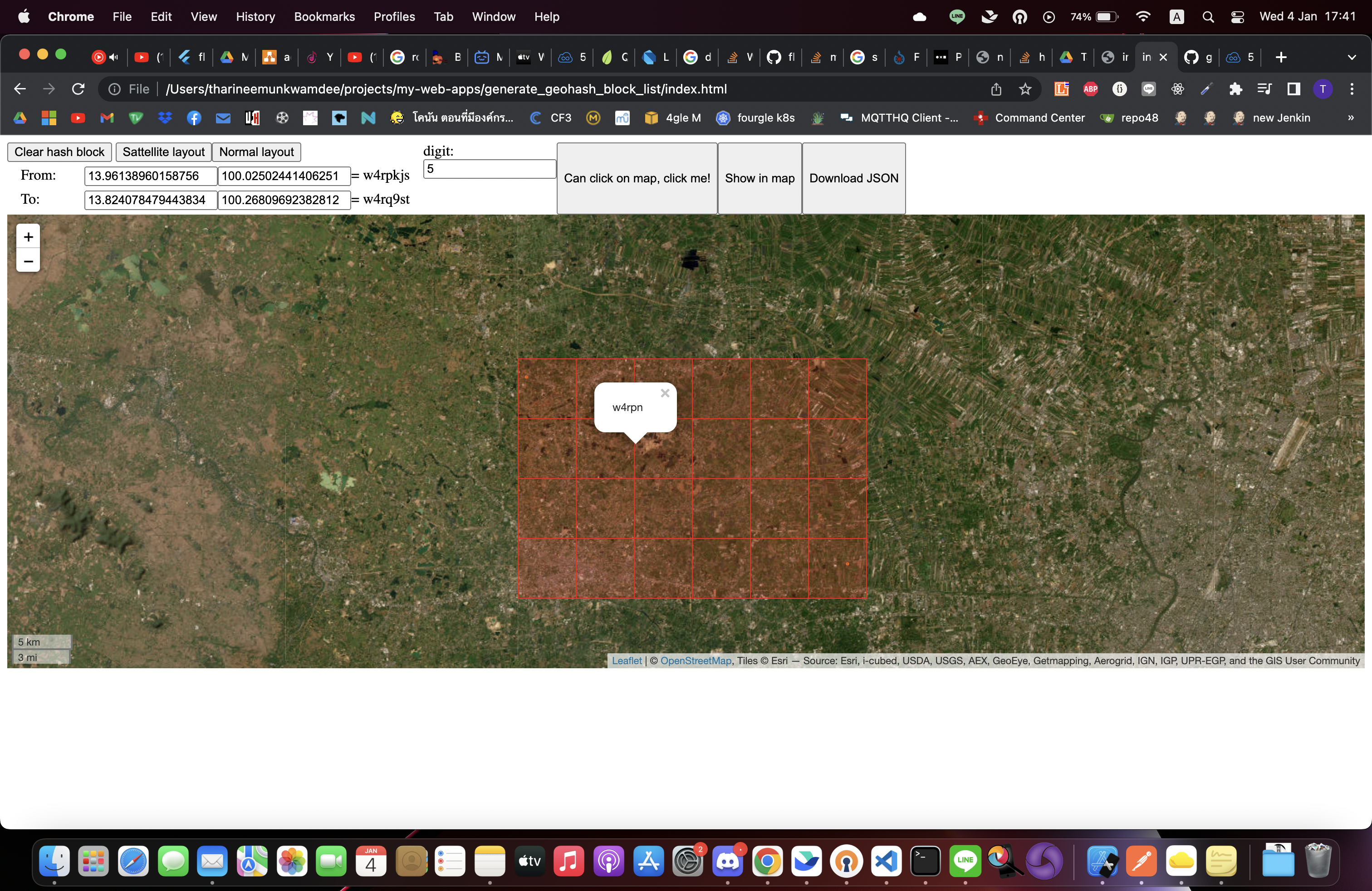 generate-geohash-satellite