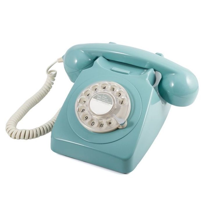 Vintage Teal Telephone