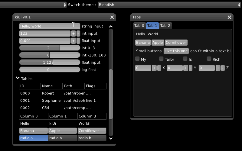 switching between styles at runtime