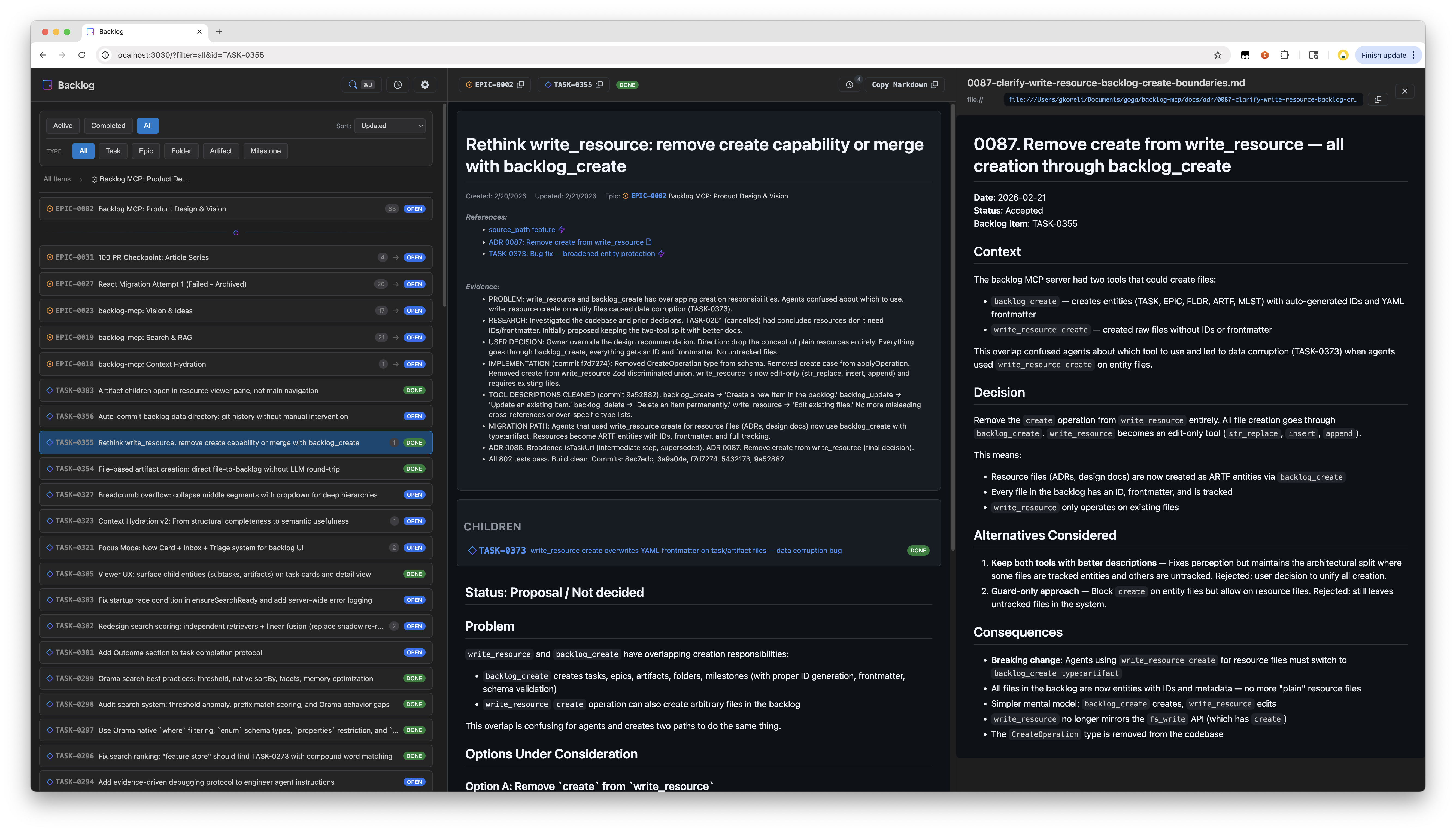 backlog-mcp web viewer