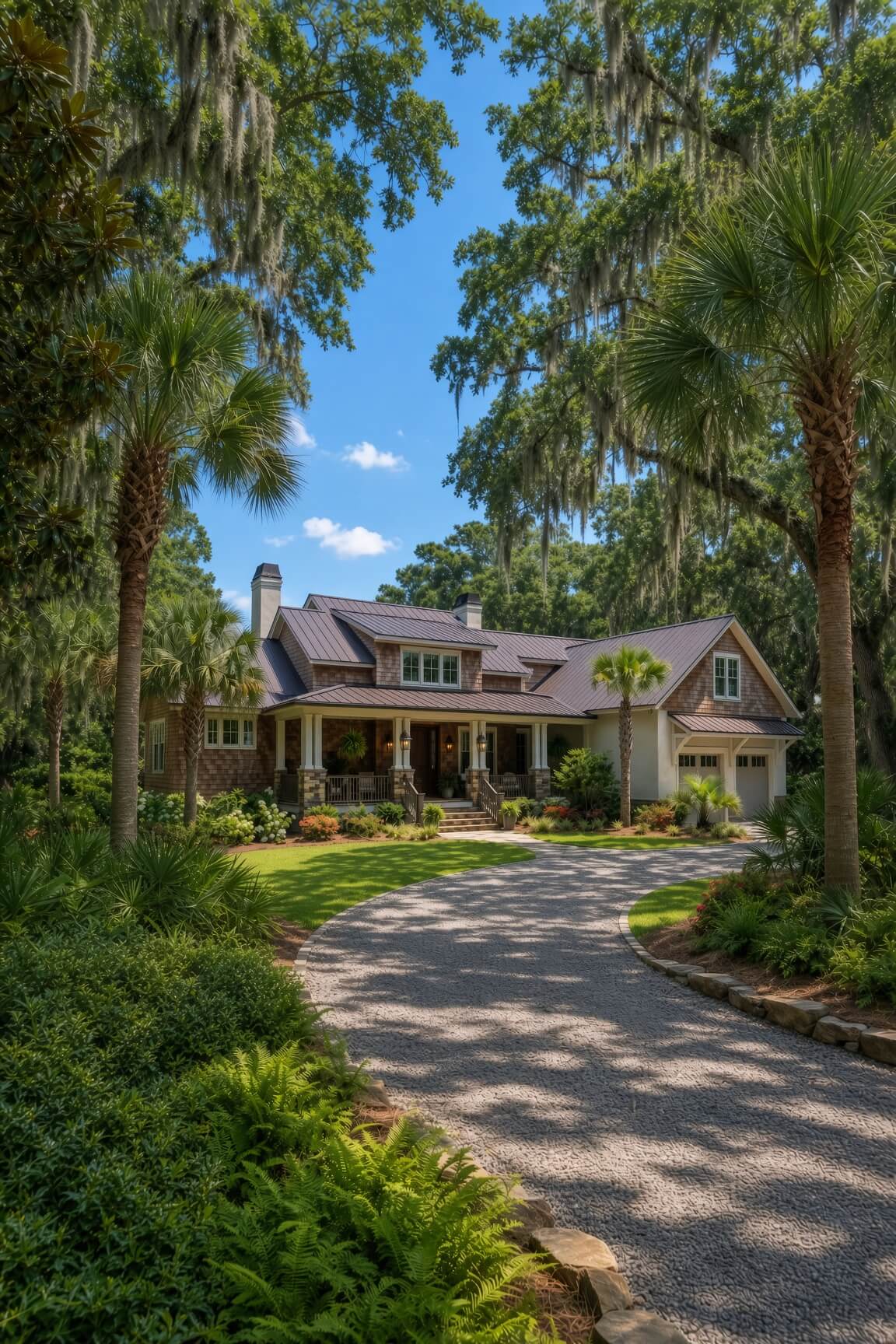 Illustration of a single family home in Hilton Head, SC